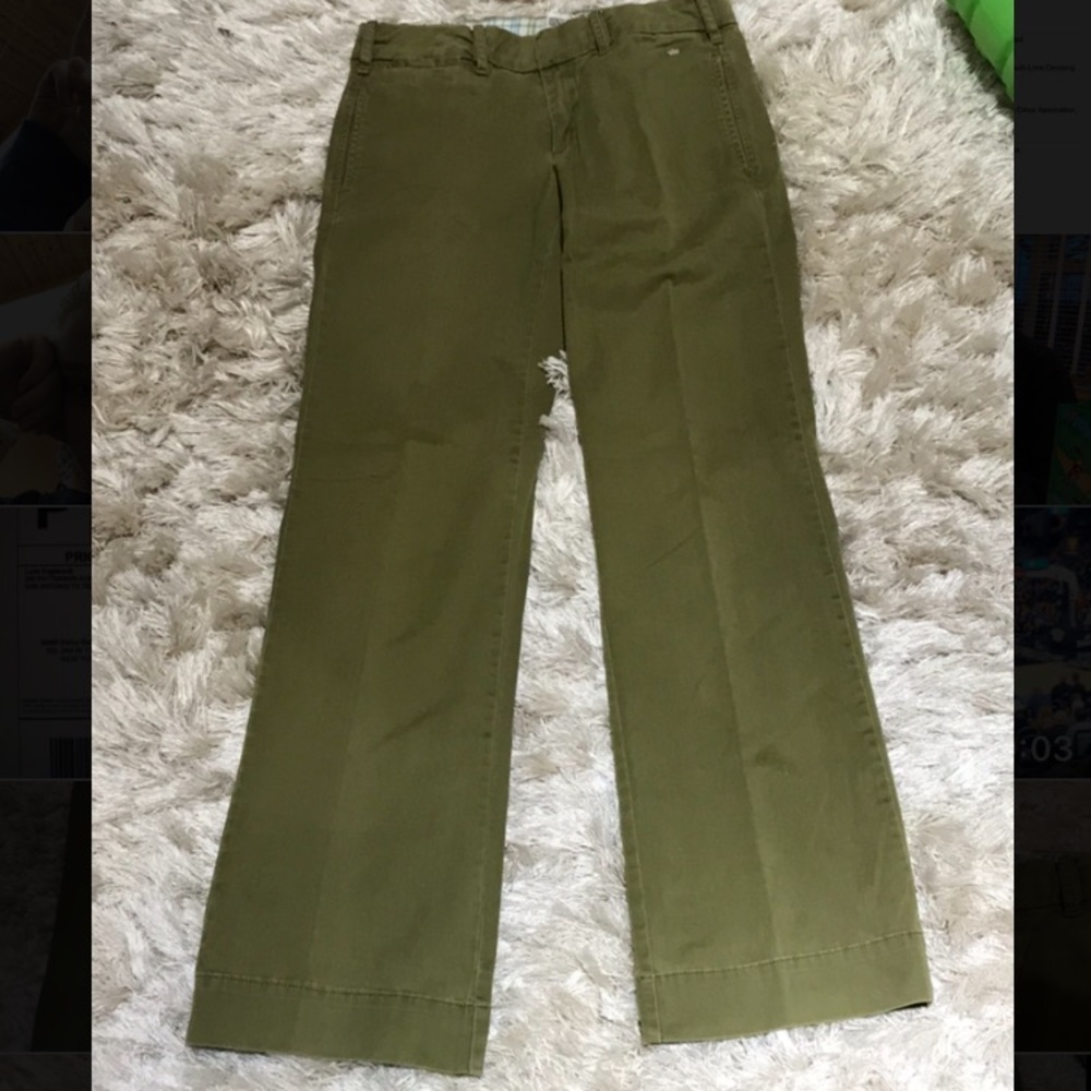 Anthropologie G1 army green pants